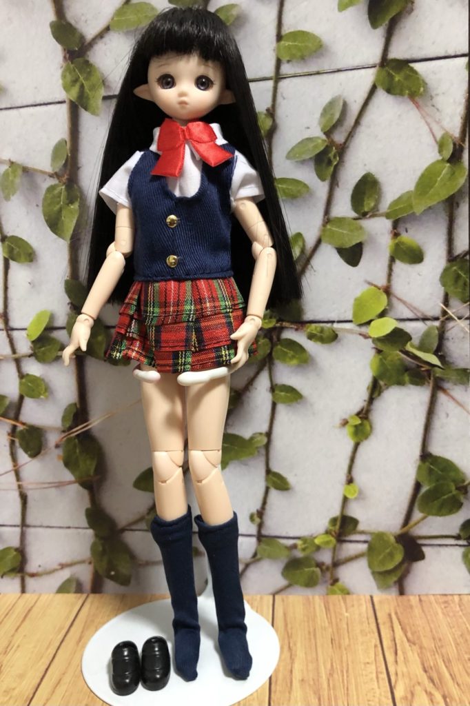 エリーちゃん学生服オビツ