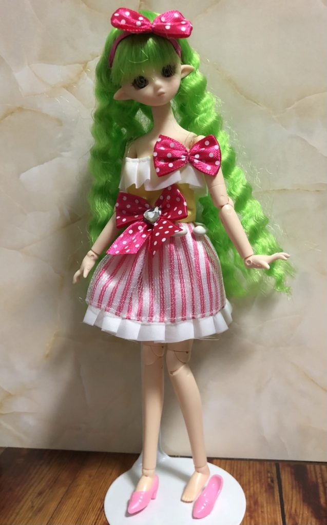 エリーちゃんアイドル服オビツ