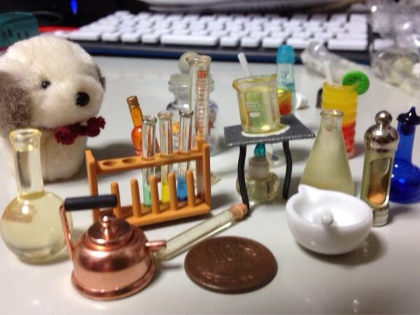 リーメントの科学道具たち