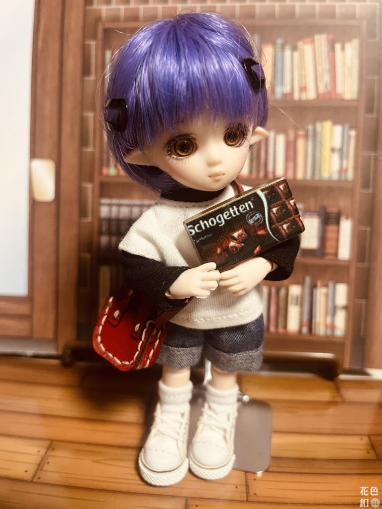 短パンとチョコレート